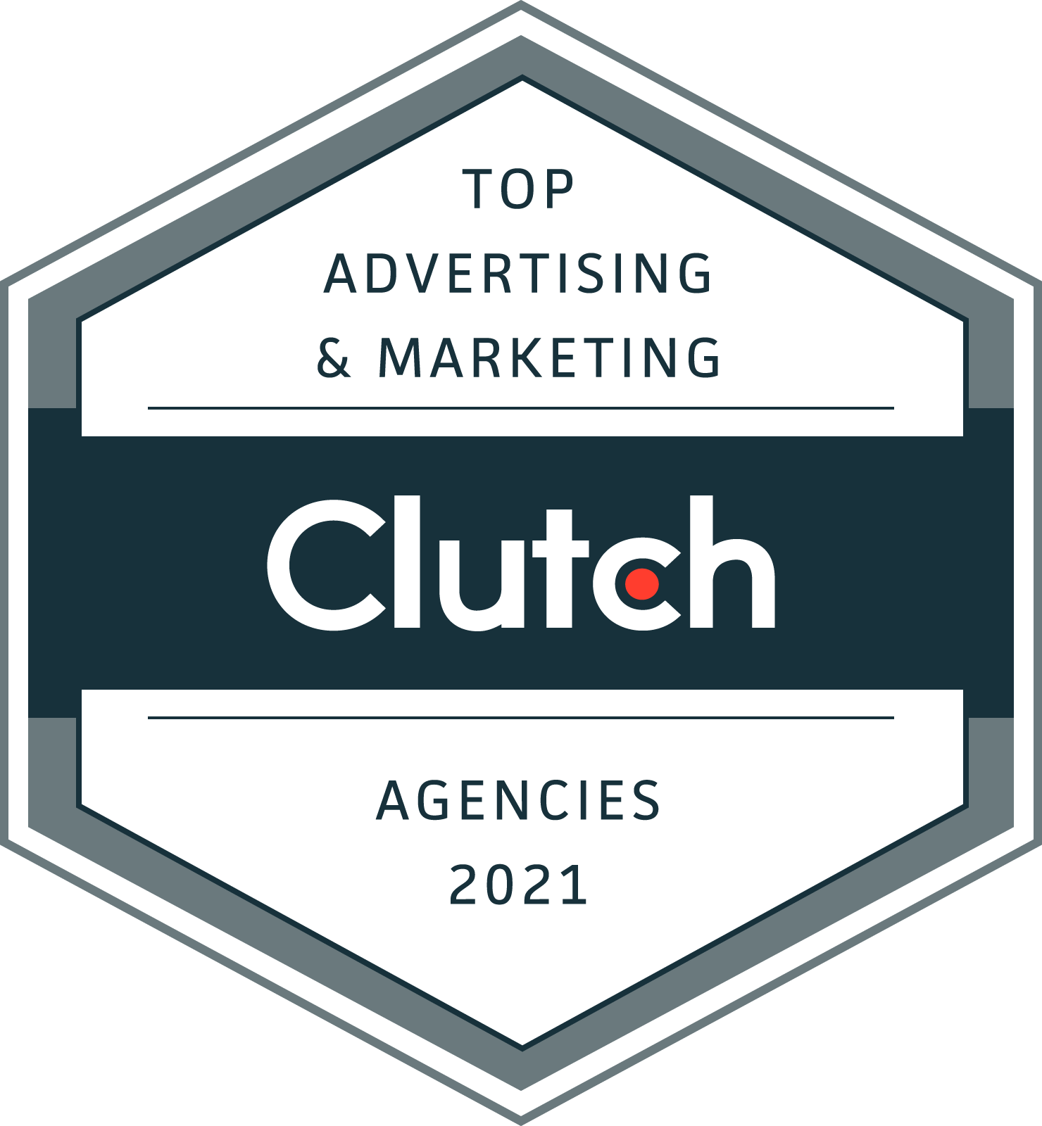 Top Advertising Agency 2021 - Clutch Awards